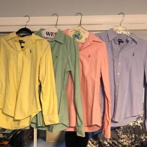 Ralph Lauren Women’s button down long sleeve shirt